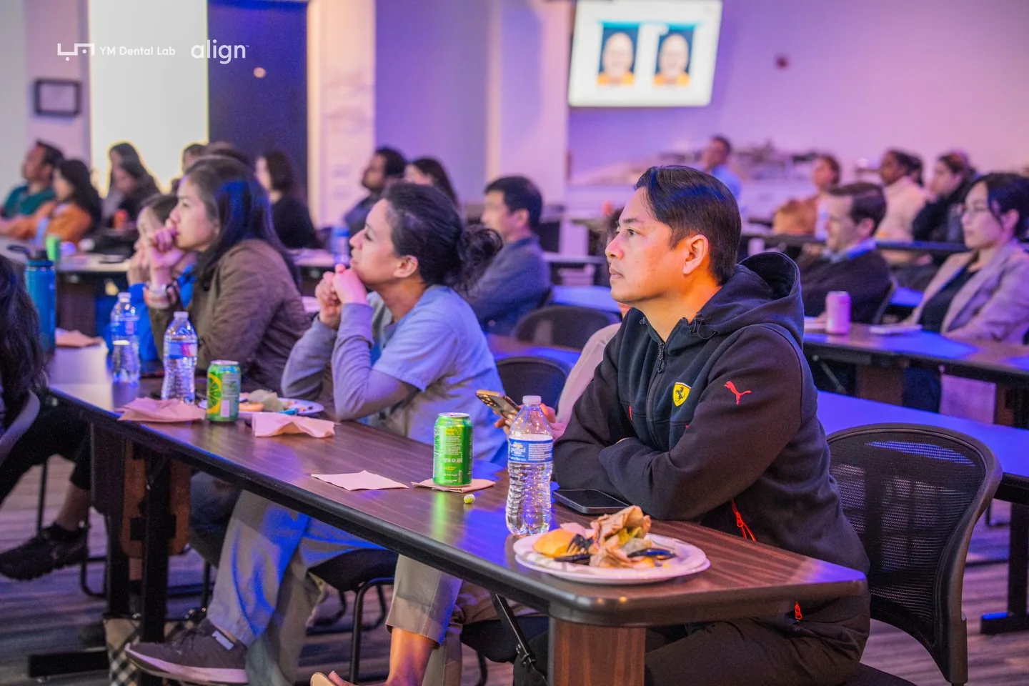 Clinicians attending a digital dentistry program at YM